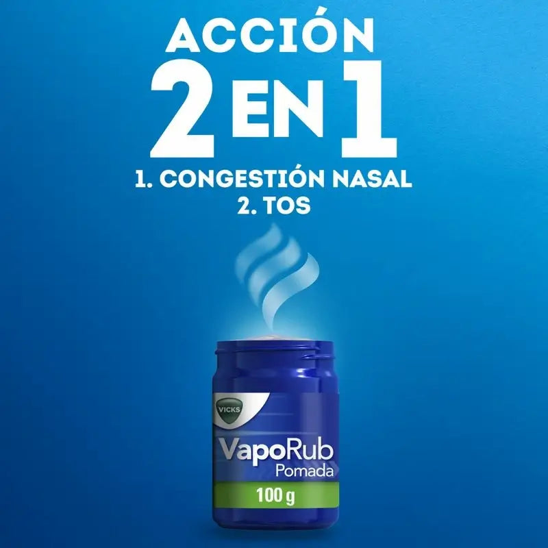 Vicks Vaporub Pomada Envase 100 G