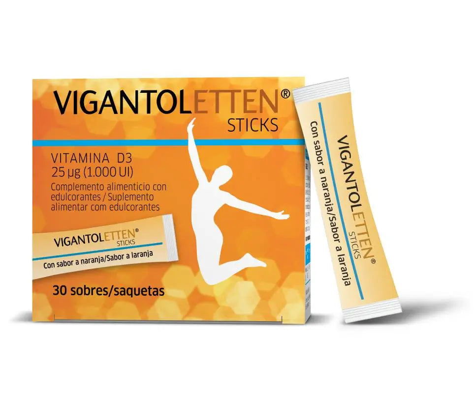 Vigantoletten Vitamina D3 Sticks 30 sobres