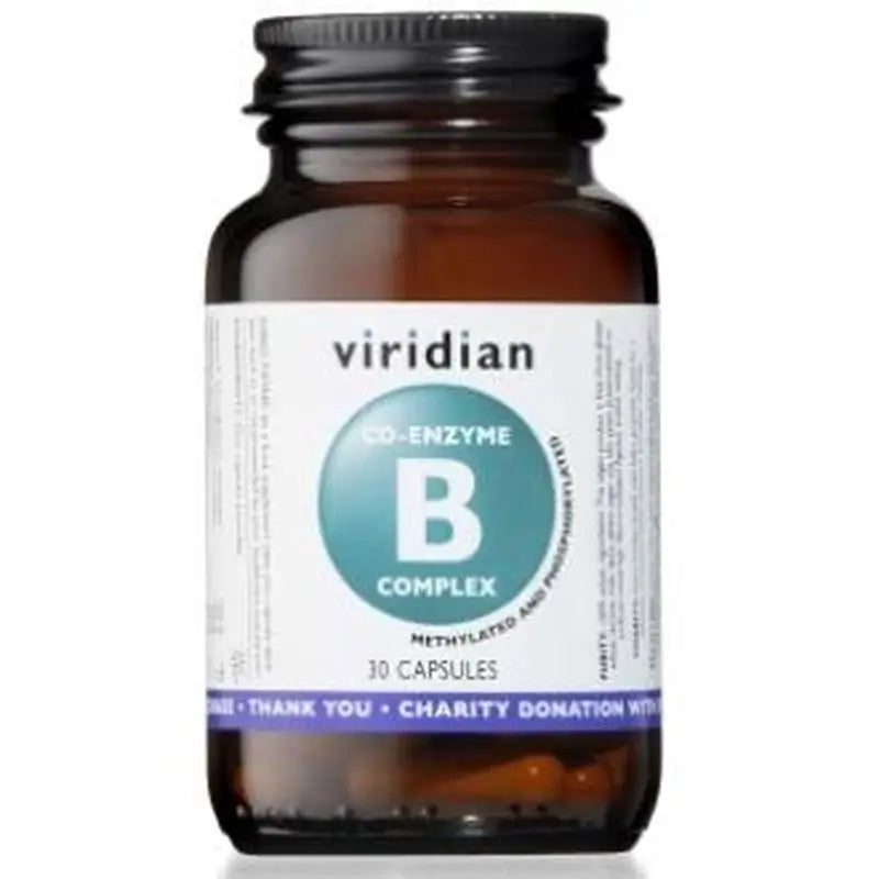 Viridian Coenzyme B Complex 30Cap.Veg. 