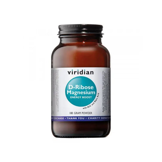 Viridian D-Ribose-Magnesium With Acetyl L-Carnitine 180Gr.