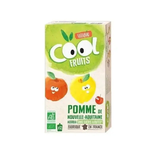 Vitabio Cool Fruits Apple 90 Gr, 12 units