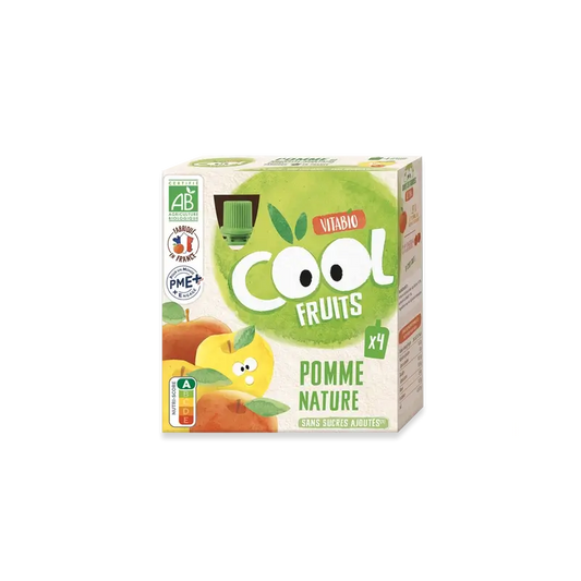 Vitabio Cool Fruits Apple 90 Gr, 4 units