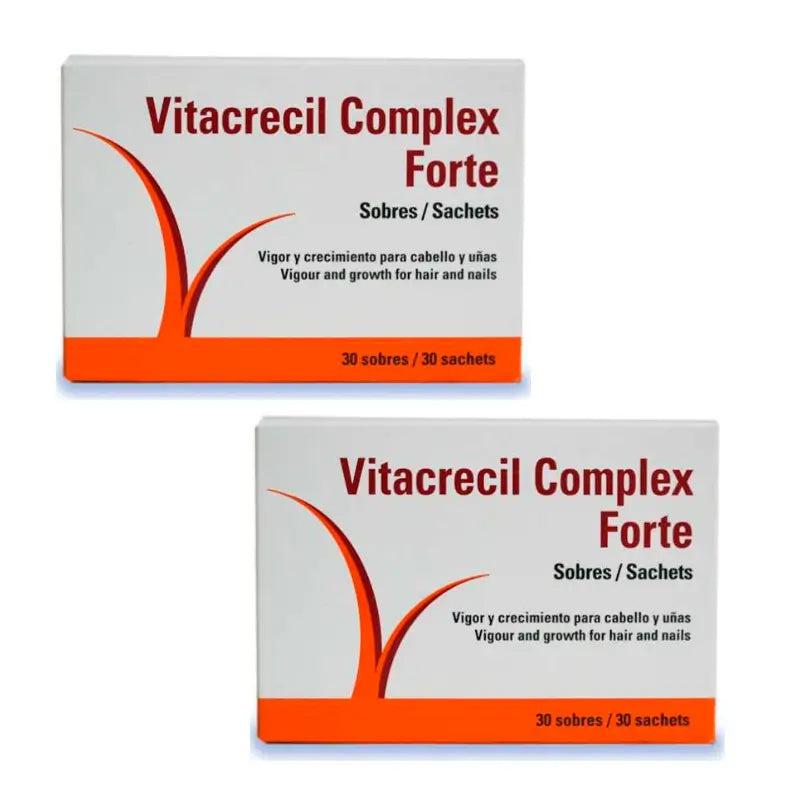 Vitacrecil Duplo Complex Forte, 2 X 30 Envelopes