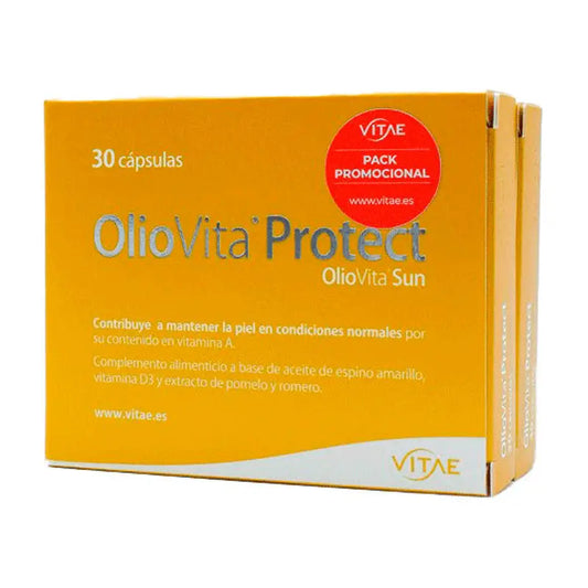 Vitae Pack Oliovita Protect 2x30 Cápsulas