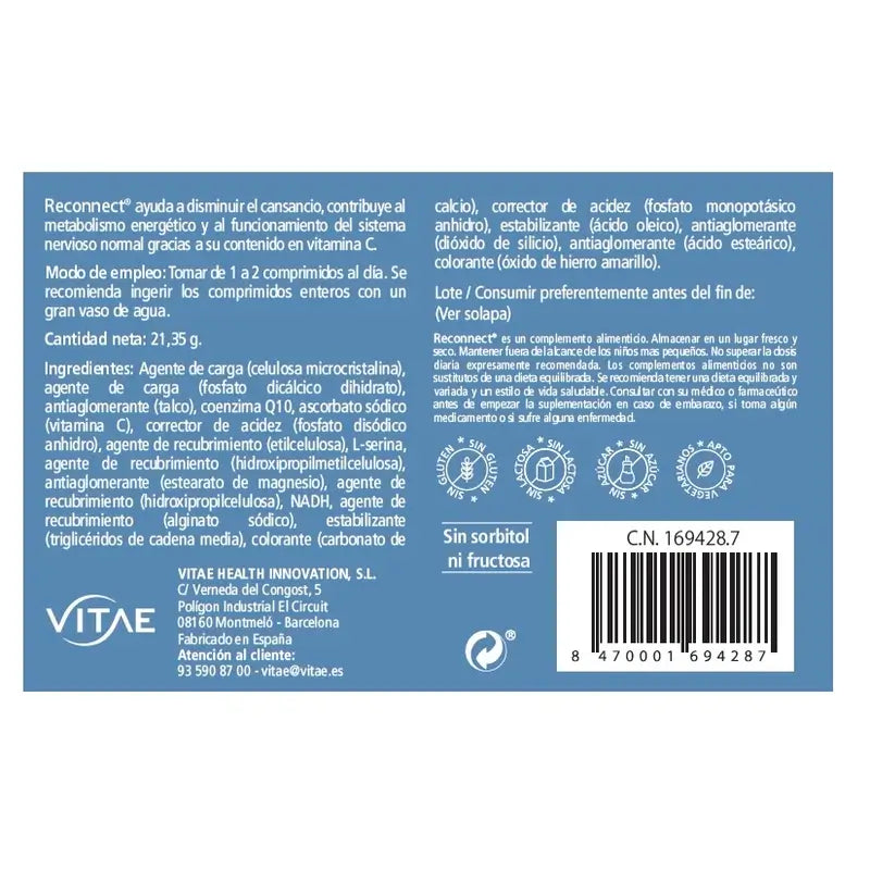 Vitae Reconnect, 30 tablets