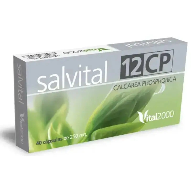 Vital 2000 Salvital Nº12 Cp Calcarea Phosphorica 40 Capsules**