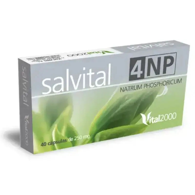 Vital 2000 Salvital Nº4 Np Natrum Phosphoricum 40 Capsules