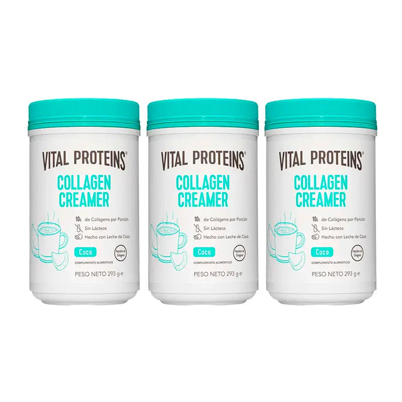 Vital Proteins Triplo Collagen Cream Powder Coconut Flavour 3x 293 g