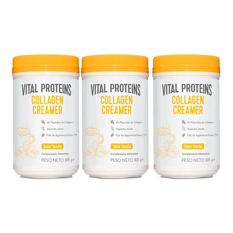 Vital Proteins Triplo Collagen Cream Powder Vanilla Flavour 3x 305g