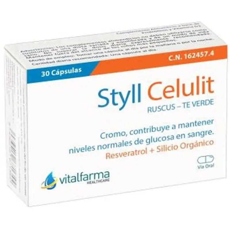 Vitalfarma Styll Celulit 918Mg. 30Cap. 