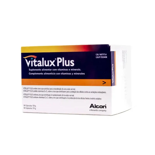 Vitalux Plus 84 Capsules