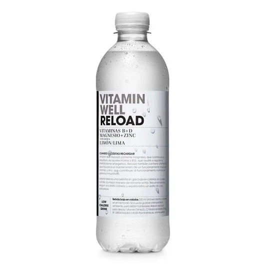 Vitamin Well Reload Lime/Lemon, 500 ml