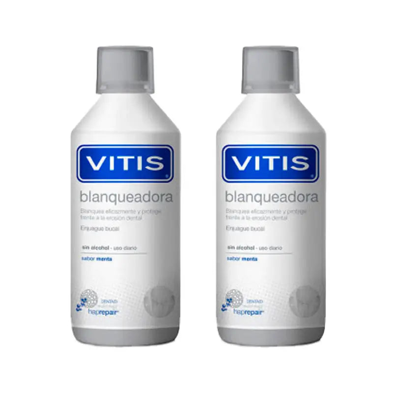 VITIS Duplo Whitening Mouthwash 2x500 ml