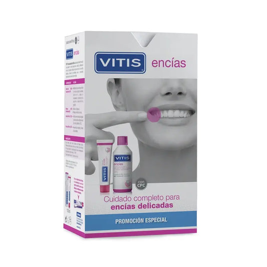 VITIS Gingival Pack Toothpaste 100 ml + Mouthwash 500 ml