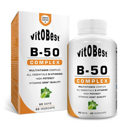 Vit.O.Best B-50 Complex Vegetales , 60 cápsulas