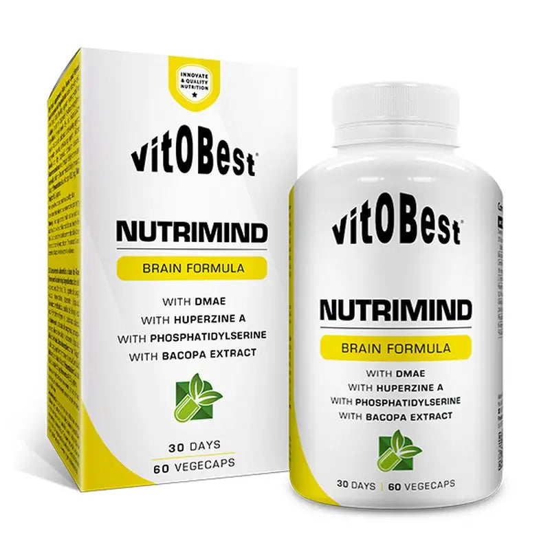 Vit.O.Best Nutri Mind , 60 cápsulas