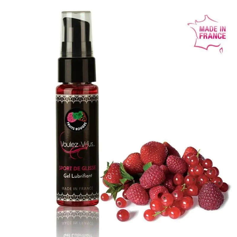 Voulez-Vous...  Gel Lubricante Base Agua - Frutos Rojos - 35 Ml