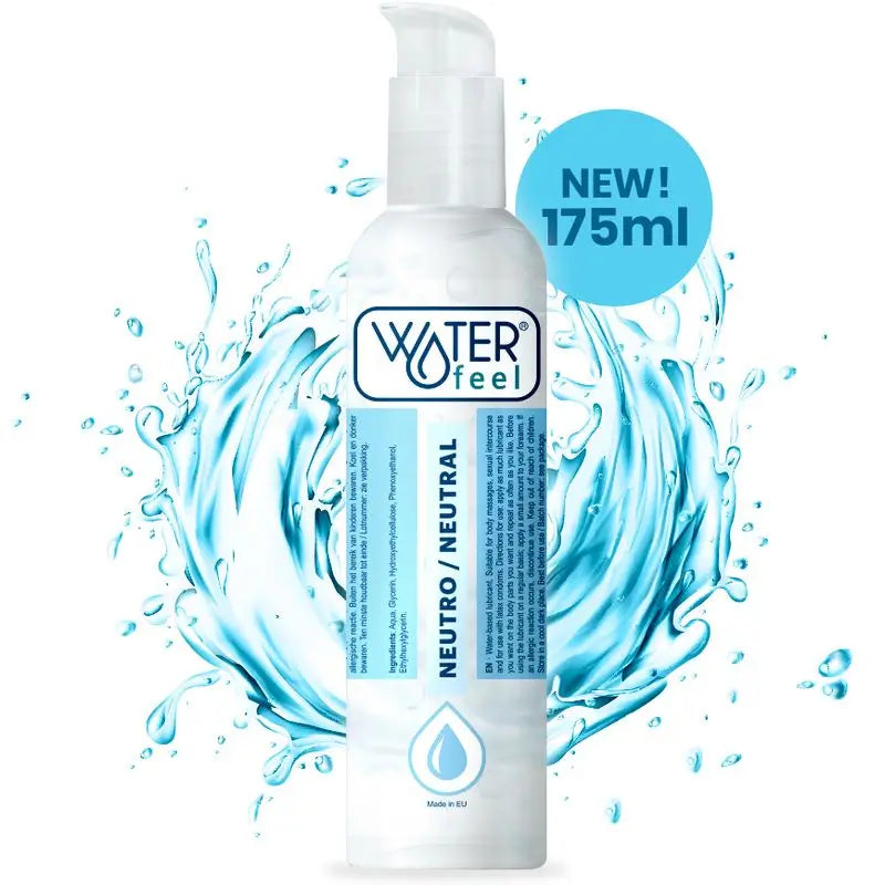 Waterfeel Lubricante Natural 175 Ml En It Nl Fr De