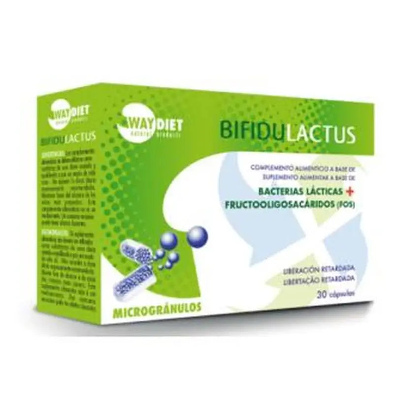 Waydiet Natural Products Bifidulactus 30Caps.