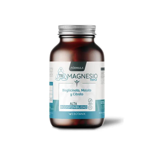 Webotanix Magnesium Triple Formula 60 Capsules