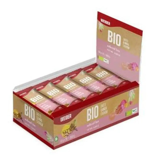 Weider Bio Natural Bar Barritas Datil-Quinoa-Anacardo 20U