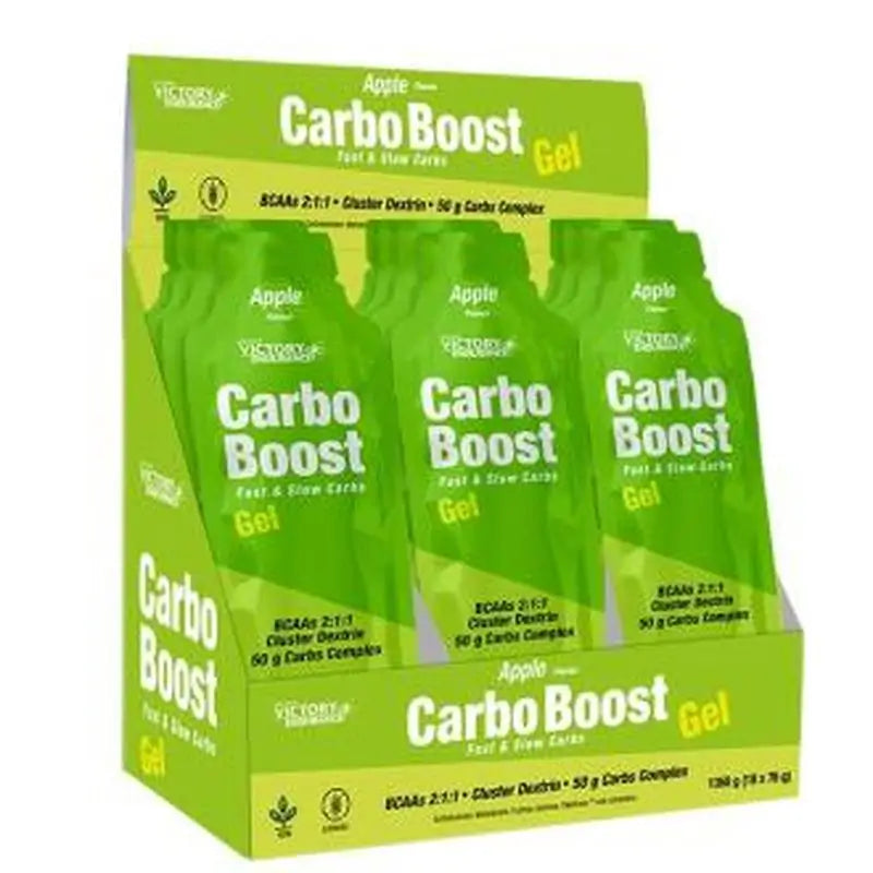 Weider Carbo Boost Gel Manzana18Uds. 