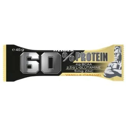 Weider Weider Protein 60% Barritas Vainilla-Caramelo 24Ud