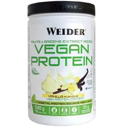 Weider Weider Vegan Protein Vainilla 540Gr.