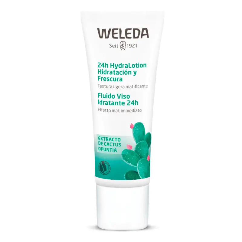 Weleda 24H Hydralotion Hidratación y Frescura de Extracto de Cactus