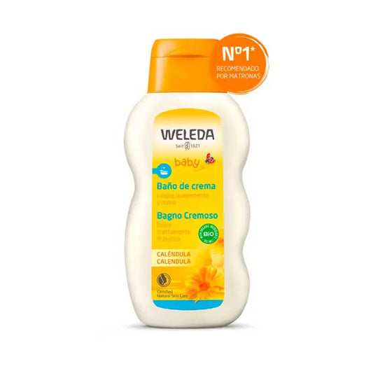 Weleda Baby Baño de Crema de Caléndula 200 ml