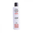 Wella Nioxin Clean Champu Sistema 3 Cabello Teoido Leve 300 Ml 