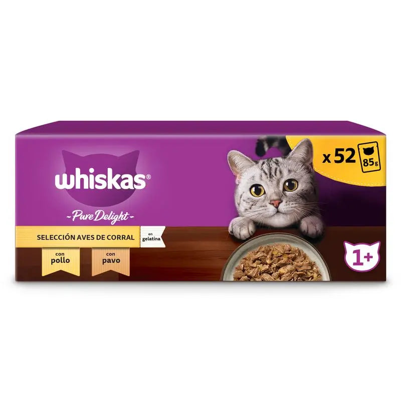 Whiskas Pure Delight Poultry Selection 13X4X85Gr