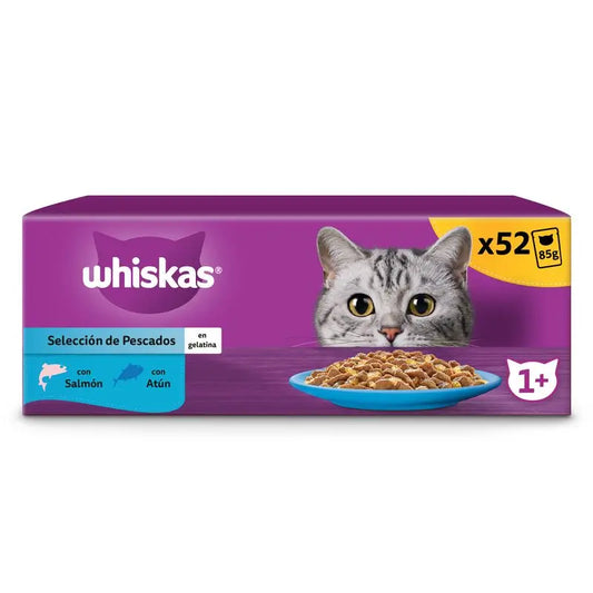 Whiskas Fish Selection 13pcs of 4X85Gr