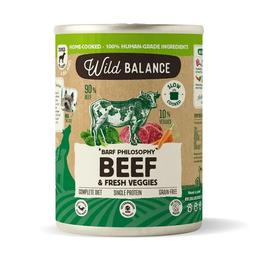 Wild Balance Canned Veal With Vegetables For Dogs, 400 g