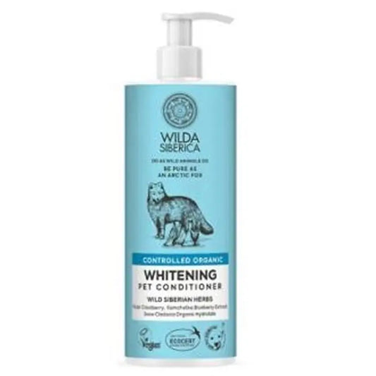 Wilda Vet Acondicionador Pelo Blanco Para Mascotas 6Udx400Ml