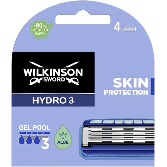 Wilkinson Sword Hydro 3 Charger 4 pcs.