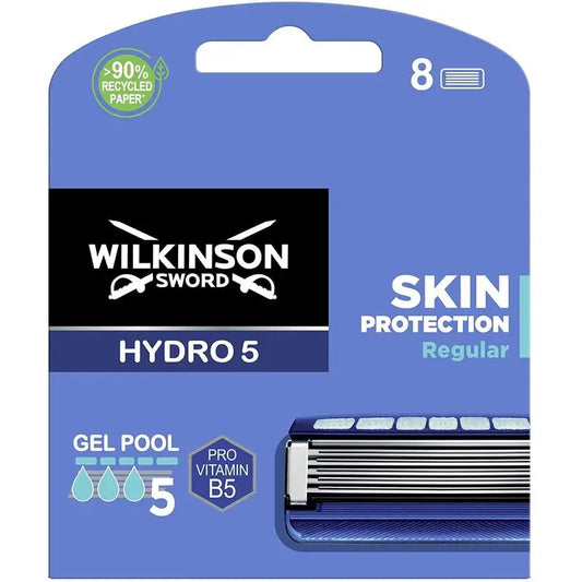 Wilkinson Sword Hydro 5 Skin Protection Regular Charger 8 Units