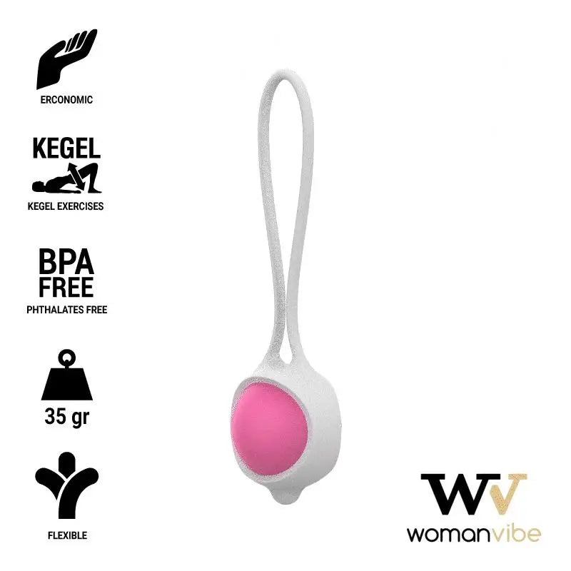 Womanvibe Keisy I Bola Geisha Silicona - Rosa