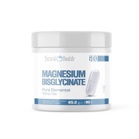 Natural Health Magnesium Bisglycinate, 90 capsules