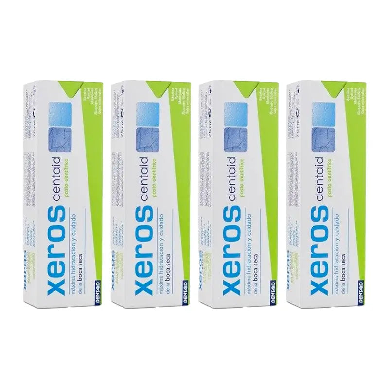 Xeros Dentaid Duplo Toothpaste, 2 x 75 Ml