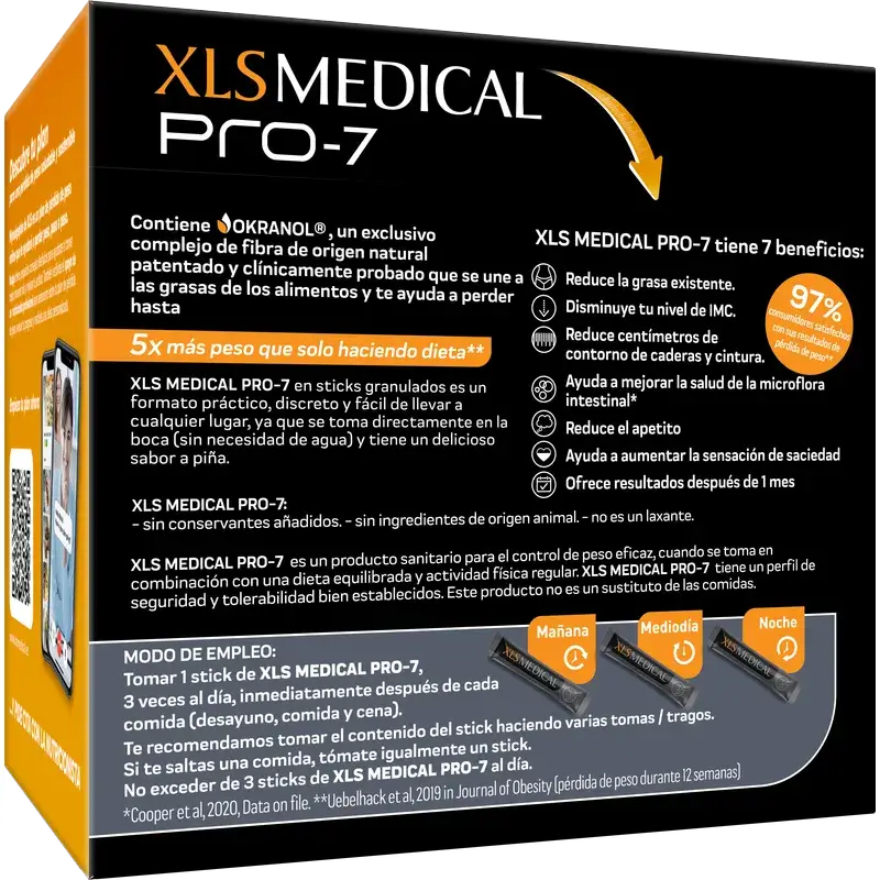 XLS Medical Pro 7 Nudge, 90 Sticks