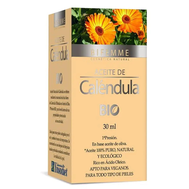 Ynsadiet Calendula Oil Bio, 30 ml