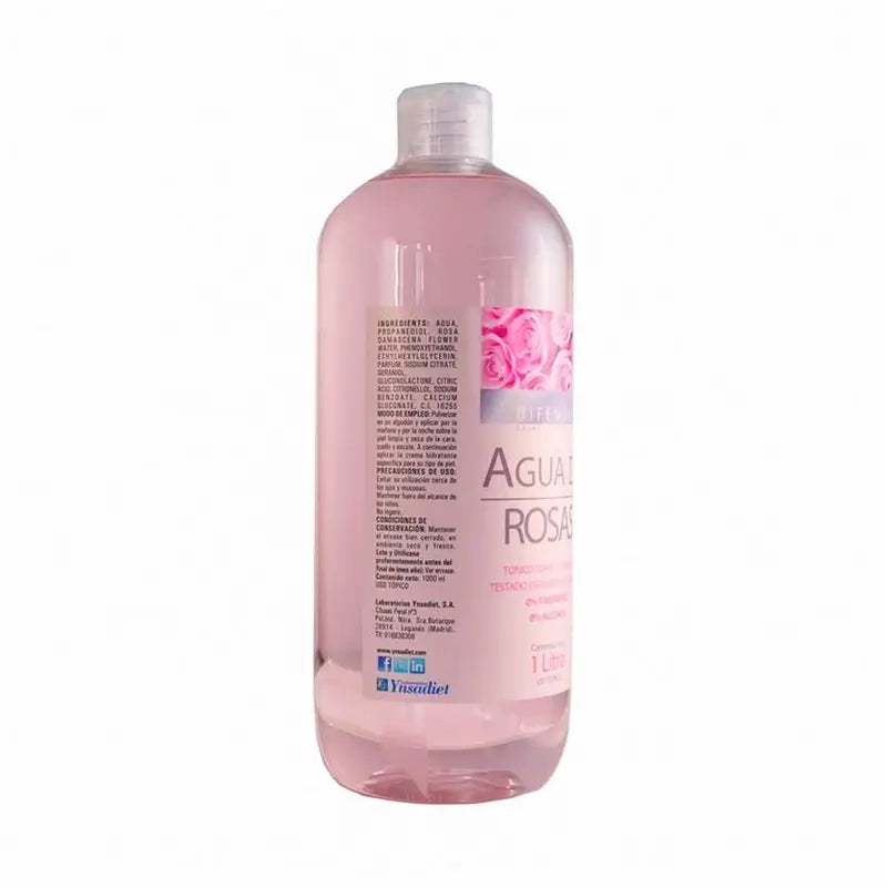 Ynsadiet Rose Water, 1 litre