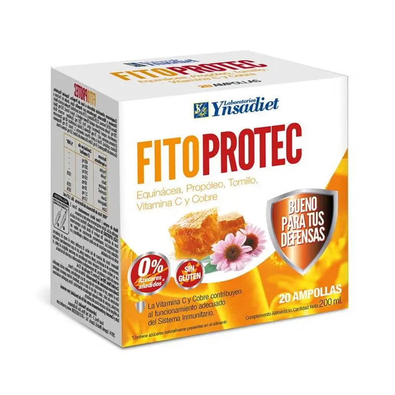 Ynsadiet Fito Protec With Echinacea 20Amp.