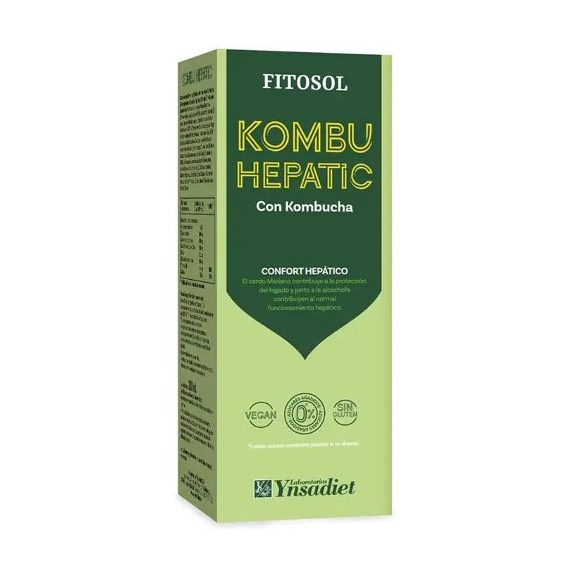 Ynsadiet Fitosol Kombu Hepatic Syrup, 200 ml