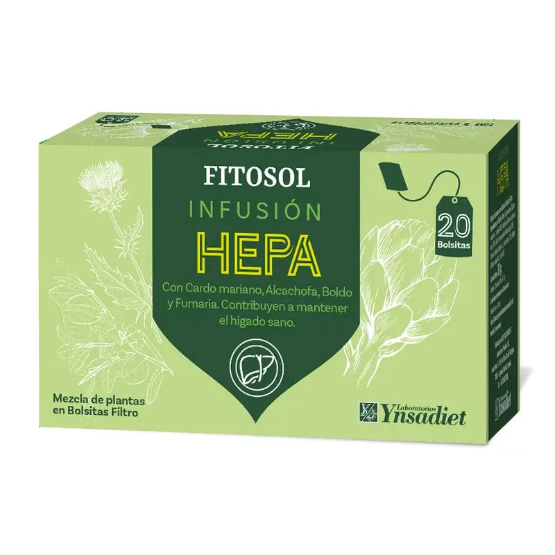 Ynsadiet Hp-Hepa (Hepatic), 20 filters