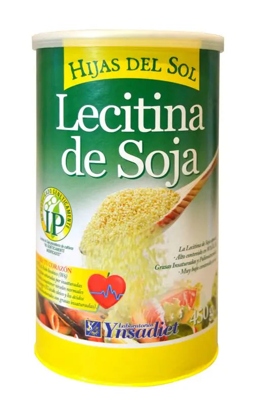 Ynsadiet Lecitina Soja Granulada Bote Gmo, 450 Gr      