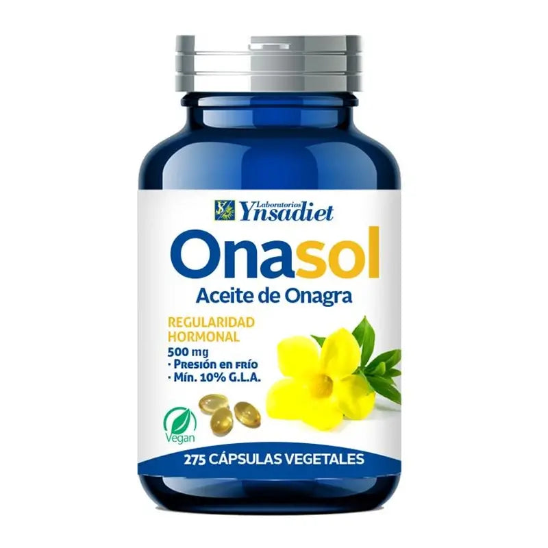 Ynsadiet Onasol. Evening Primrose Oil, 275 pearls