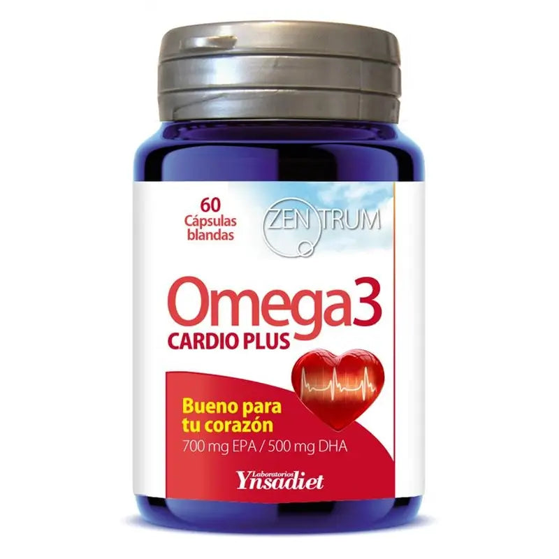 Ynsadiet Zentrum Cardio Plus Omega 3 , 60 capsules