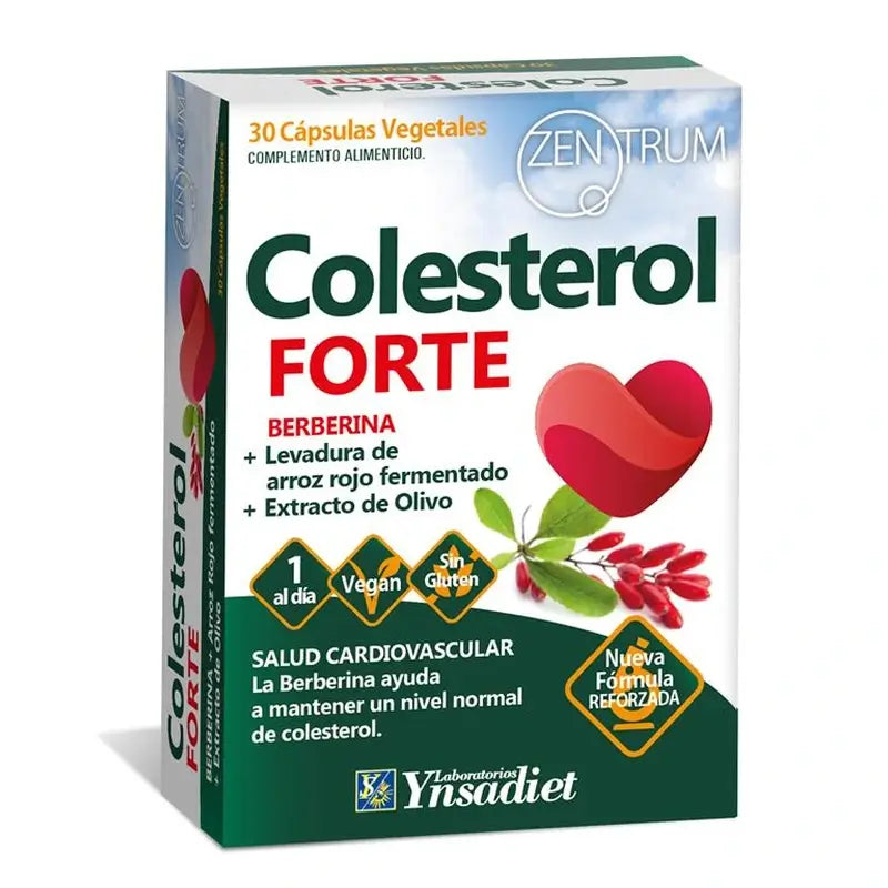 Ynsadiet Zentrum Cholesterol Forte , 30 capsules of 570 mg